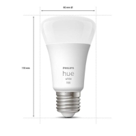 Philips Hue Philips Hue Dimmable White 9.5W E27 2P