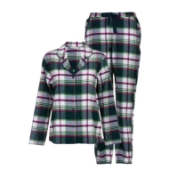 Pijama Cyberjammies Cyber Forrest Brushed Check Set dama