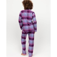 Pijama Cyberjammies Cyber Hazel Brushed Check Set dama