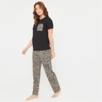 Pijama Linea Animal Pocket Cotton Set