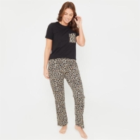 Pijama Linea Animal Pocket Cotton Set