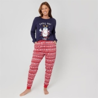 Pijama Linea Family Christmas Penguin Set dama