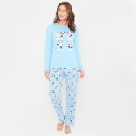 Pijama Linea Panda Cotton Set