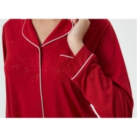 Pijama Linea Sparkle Button Through Set