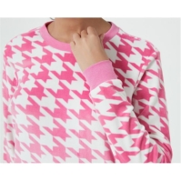 Linea Velour Houndstooth Twosie