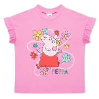 Character Peppa Pig Printed Maneca Scurta Pj Set