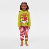 Pijama Character Unisex Family Christmas Grinch Family Set copil