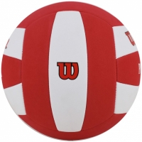 Pilka siatkowa Wilson Super Soft Play VB Polska offcial size bialo-czerwona WTH90118XBPO