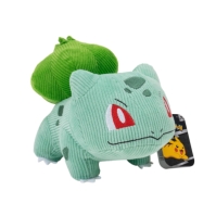 Pokemon Select Corduroy Bulbasaur 8-Inch Plush - Unique Fabric with Authentic Details