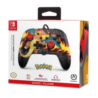 PowerA Enhanced Wired Controller for Nintendo Switch - Charizard Firestorm