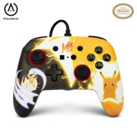 PowerA Enhanced Wired Controller for Nintendo Switch - Pokemon: Pikachu vs. Meowth