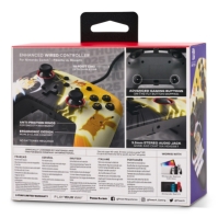 PowerA Enhanced Wired Controller for Nintendo Switch - Pokemon: Pikachu vs. Meowth