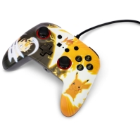 PowerA Enhanced Wired Controller for Nintendo Switch - Pokemon: Pikachu vs. Meowth