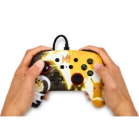 PowerA Enhanced Wired Controller for Nintendo Switch - Pokemon: Pikachu vs. Meowth