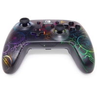 PowerA Enhanced Wireless Controller for Nintendo Switch with Lumectra - Galactic Vortex