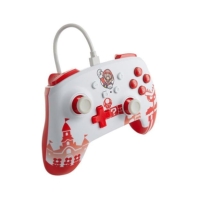 PowerA Switch Enhanced Wired Controller - Mario Red/White