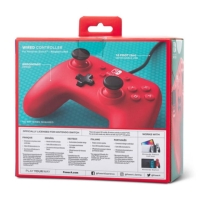 PowerA Wired Controller for Nintendo Switch - Raspberry Red