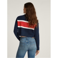 Blug Bluza trening Tommy TJW SCRIPT CBLK Tommy Jeans