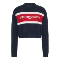 Blug Bluza trening Tommy TJW SCRIPT CBLK Tommy Jeans