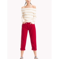 Blug Bluza trening Tommy Tommy Off Shoulder Rib Tommy Jeans