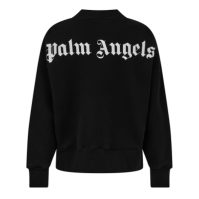 Bluza trening PALM ANGELS Classic Curved Logo Crew-Neck dama