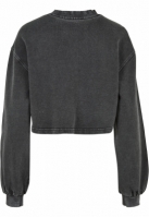 Cropped Small Embroidery Terry Crewneck dama Urban Classics