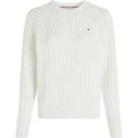 Bluza trening Tommy Hilfiger Cable knit crew neck