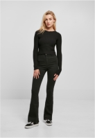 Bluza trening Cropped Rib Knit Twisted Back dama Urban Classics