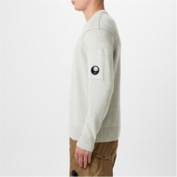 CP COMPANY Lambswool Grs Crew Neck Knit Jumper