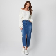 Be You Bardot Cream Jumper