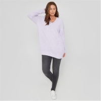 Be You You Cosy V Neck Stretch Jumper Ld00