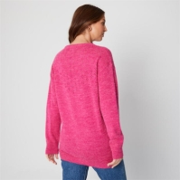 Be You You Pointelle V Neck Jumper