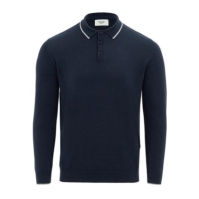 Firetrap Maneca Lunga Polo Jumper barbat