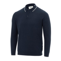 Firetrap Maneca Lunga Polo Jumper barbat