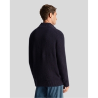 Lyle and Scott Ribbed Quarter Zip Jumper