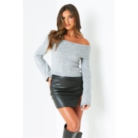 Missy Empire Over Flared Sleeve Jumper