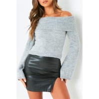 Missy Empire Over Flared Sleeve Jumper