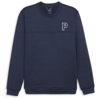 Puma Cloudspun Patch Crewneck Jumper barbat