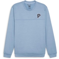 Puma Cloudspun Patch Crewneck Jumper barbat