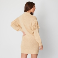 Rochie Be You Fringe Detail Cable Jumper