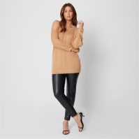 Be You You Cold Shoulder Fine Knit Jumper