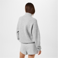 Jack Wills High Neck Zip Knitted Jumper