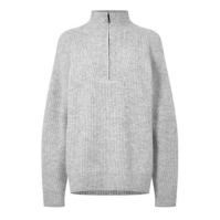 Jack Wills High Neck Zip Knitted Jumper