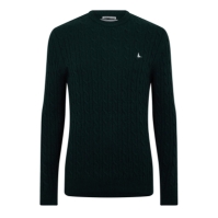 Jack Wills Marlow Merino Wool Blend Cable Knitted Jumper