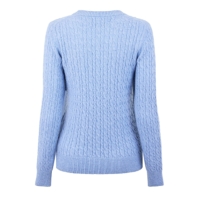 Jack Wills Tinsbury Merino Wool Blend Cable Knitted Jumper