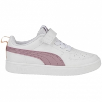 Pantof Puma Rickie AC PS 's white-pink 385836 08 copil