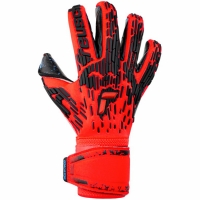 Rekawice bramkarskie Reusch Attrakt Freegel Fusion Goaliator czerwono-czarne 5370995 3333