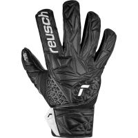 Reusch Attrakt Staster Solid Finger Support goalke manusi negre 5472511 7700 copil