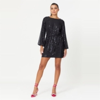 Rochie Be You Belted Sequin