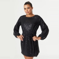 Rochie Be You Belted Sequin